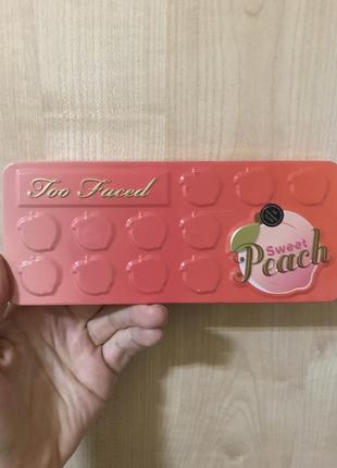 Too faced sweet peach1 фото