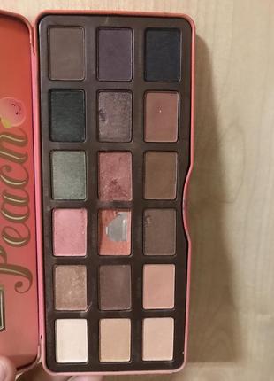 Too faced sweet peach4 фото