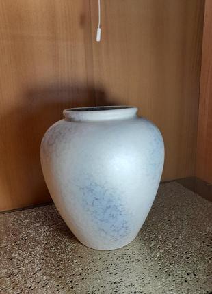 Вінтажна керамічна декоративна ваза із західної германії scheurich 504-203 фото