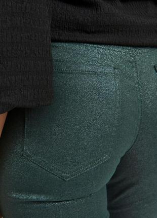 Сверкающие глиттерные джинсы vila skinny glitter jeans, s4 фото