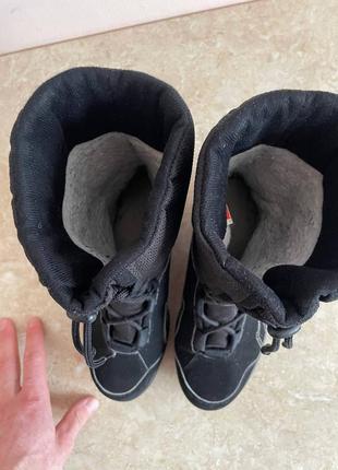Ботинки puma borrasca iii gore-tex, unisex-child snow boots, black оригинал6 фото