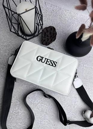 Сумка guess square white 😍