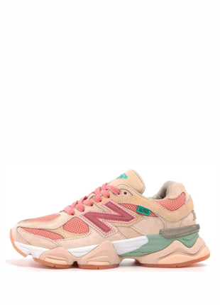 New balance 9060 joe freshgoods penny cookie pink.1 фото