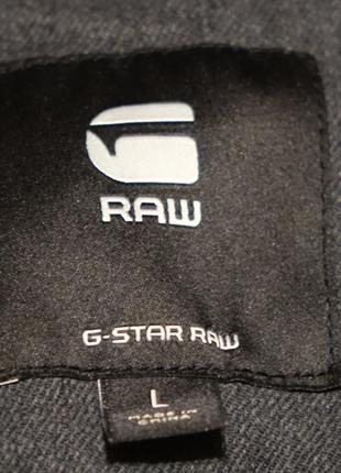 Отличная темно-серая фирменная рубашка g-star raw kick back shirt голландия l6 фото