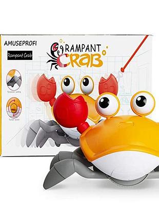 ​игрушка для ванной краб rampannt заводной плавает и ходит (1111-128)