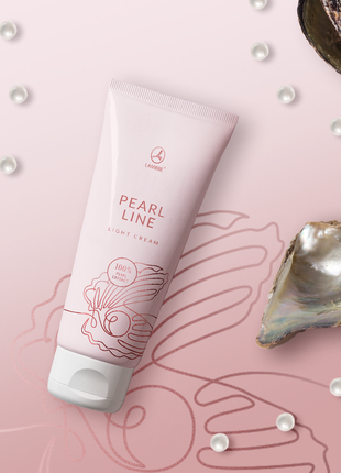 Крем для лица увлажняющий pearl line light 80мл франция