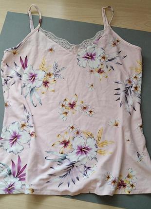 Майка топ на брителях