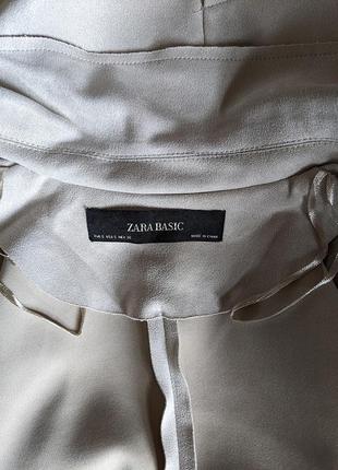 Блейзер под замш zara basic4 фото