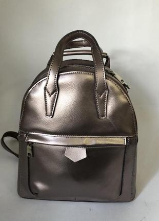 Сумка -рюкзак кожаный женский