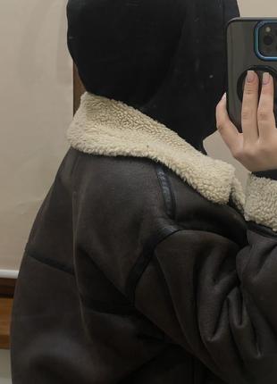 Дубленка zara