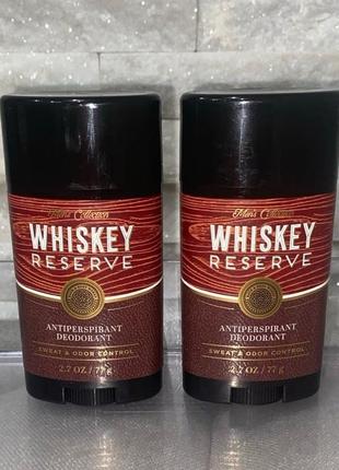 Дезодорант антиперспирант bath and body works whiskey reserve стик мужской1 фото