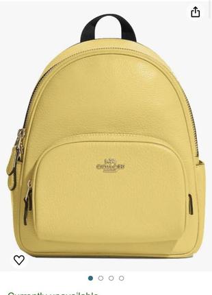 Coach court mini коуч міні рюкзак портфель сумка7 фото