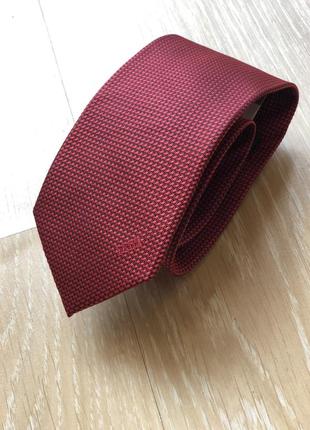 Новый шёлковый немецкий мужской галстук 👔1 фото