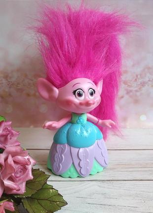 Інтерактивна іграшка троль troll гламурна трояндочка