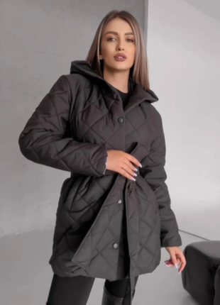 Куртка женская демисезонная на 200-м синтепоне s-m,l-xl 3 цвета av5-10354iве