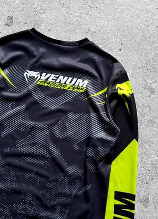 Venum training camp black neo sport long sleeve t-shirt спортивна кофта, лонгслів4 фото