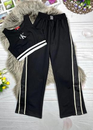 Костюм для дівчинки,топ +палацо