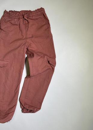 Утепленные джоггеры, штаны на девочку от h&amp;m1 фото