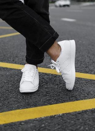Adidas stan smith женские кроссовки адидас белого цвета (36-40)3 фото