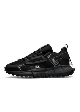 Мужские черно-белые кроссовки на весну в стиле reebok zig kinetica 🆕 кроссовки рибок3 фото