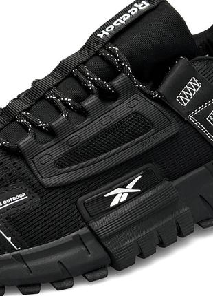 Мужские черно-белые кроссовки на весну в стиле reebok zig kinetica 🆕 кроссовки рибок4 фото