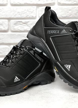 Мужские кожаные кроссовки adidas terrex power1 фото