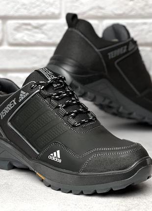 Мужские кожаные кроссовки adidas terrex power3 фото
