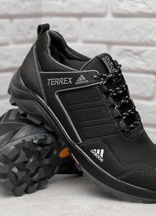 Мужские кожаные кроссовки adidas terrex power8 фото