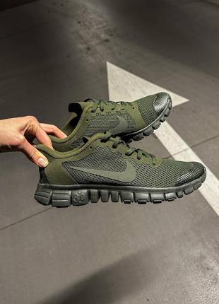 Мужские кроссовки nike free run 3.0 khaki