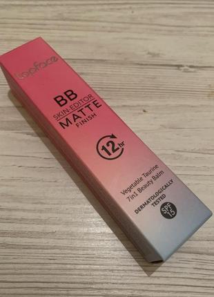 Bb крем с spf topface bb skin-editor matte finish тон 004