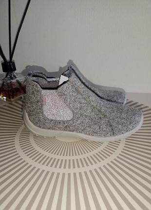 Детские красивые теплые фетровые комнатные тапочки тапочки шлепанцыatchter