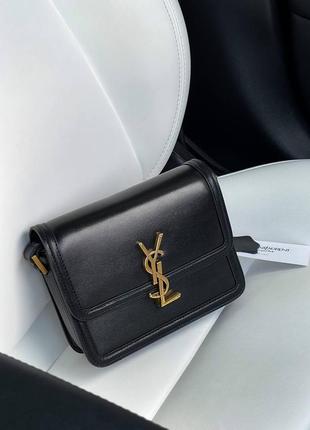 Сумка кожаная yves saint laurent solferino