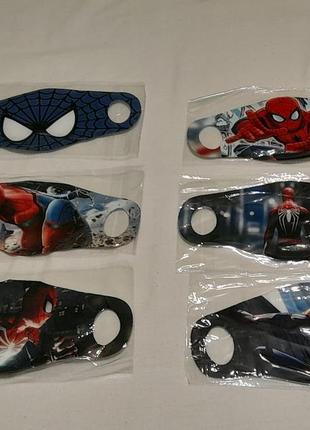 Маска  cтильна  для хлопчиків seal plus - спайдермен , 10 х23 см