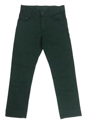 Новые джинсы брюки темно зеленого цвета от немецкого бренда pepperts на рост 122 см2 фото