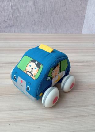 Инерционная мягкая машинка k's kids melissa and doug