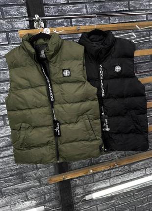 Жилетка stone island , жилет , безрукавка stone island