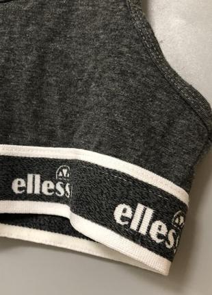 Ellesse спортивний топ фірмовий бавовняний на резинці нижня білизна топ3 фото