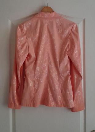 ✅ винтажный жакет пиджак блейзер с поясом8 фото