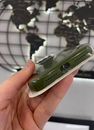 Чохол-накладка silicone case з мікрофіброю для iphone xr,якісний чохол з мікрофіброю для айфон хр6 фото