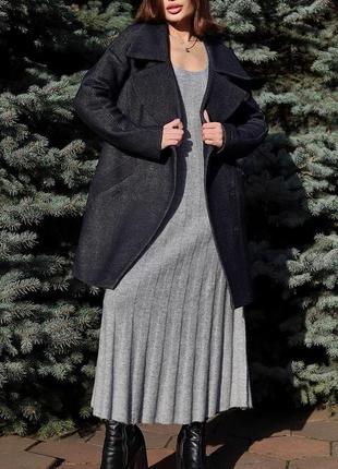 Качественное базовое женское пальто на весну весеннее женское пальто кашемир шерстяное женское пальто из шерсти2 фото