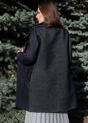 Качественное базовое женское пальто на весну весеннее женское пальто кашемир шерстяное женское пальто из шерсти3 фото