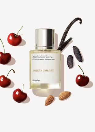 Парфюмированная вода унисекс dossier ambery cherry вдохновленный tom ford's lost cherry