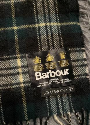 Barbour 100% шесть стильний шарф від преміум бренду3 фото