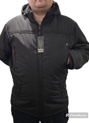 Чоловіча куртка на весну ,великі розміри, батал5 фото