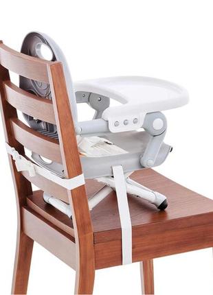Переносний стілець для годування бустер chicco7 фото