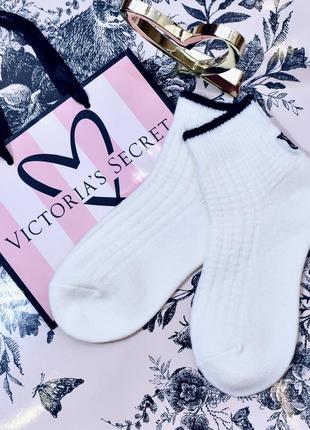 Glow waffle crew socks. жіночі шкарпетки victoria's secret, вікторія сікрет