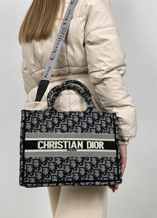 Жіноча сумка christian dior чорна4 фото