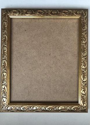 Багетная фоторамка 14 х 17 см (окно 13,3 х 16,3 см ) или ваш размер .стекло,двп,крепление
