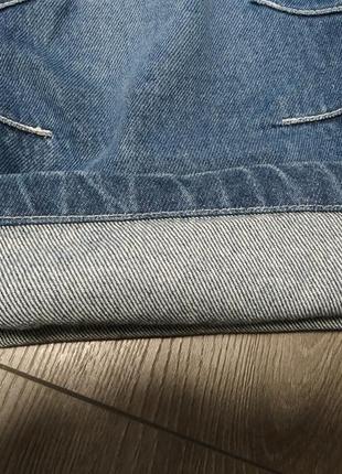 Удлиненные стильные джинсовые шорты для мальчика подростковые9 фото