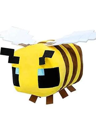 Пчела из майнкрафта 18 см | майнкрафт игрушки1 фото